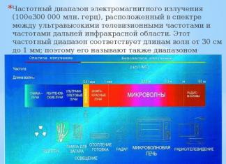 Сверхвысокочастотное излучение